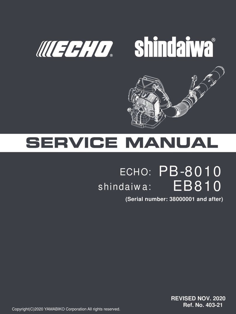 Echo PB-8010 User manual