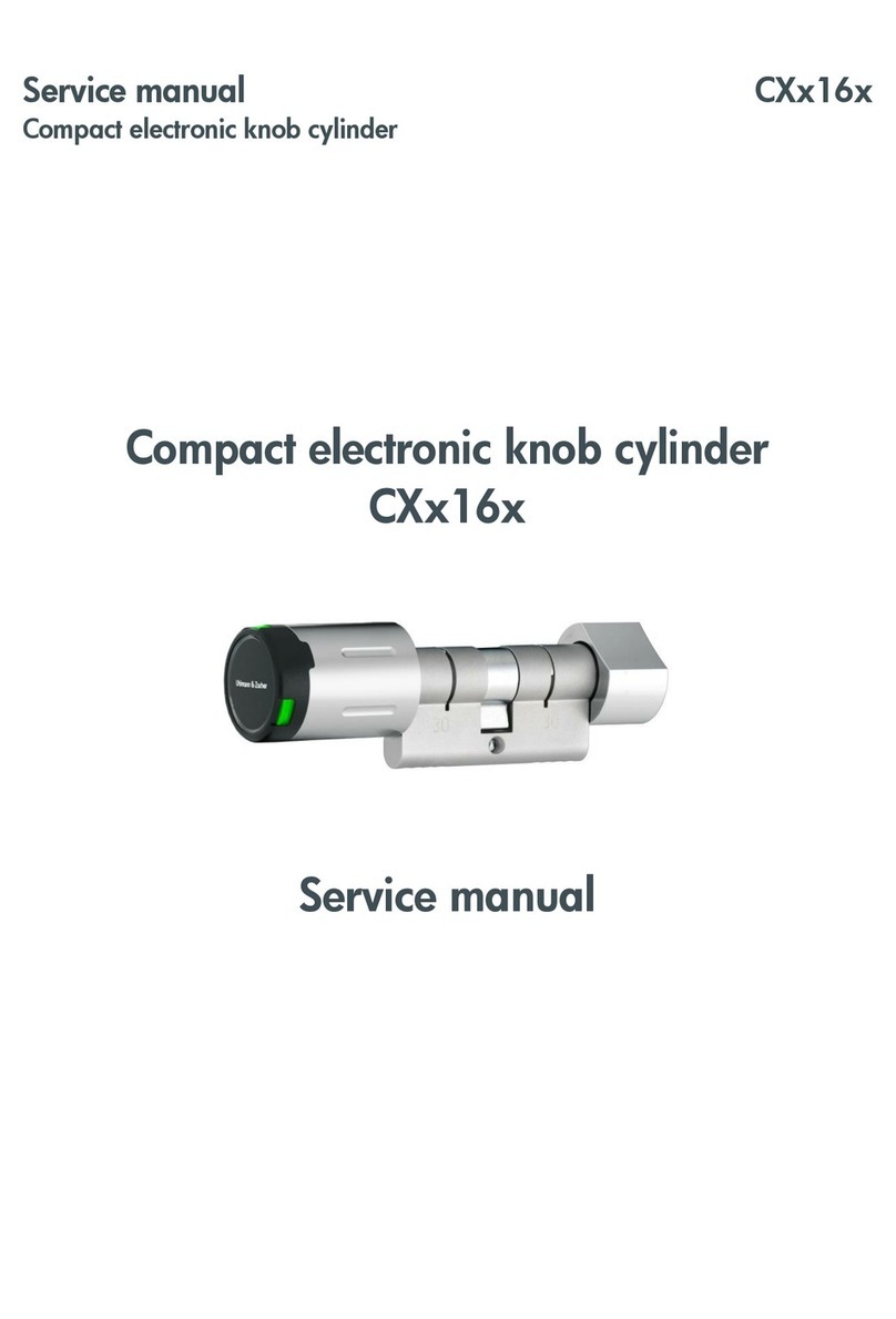 uhlmann & zacher CX 16 Series Service manual