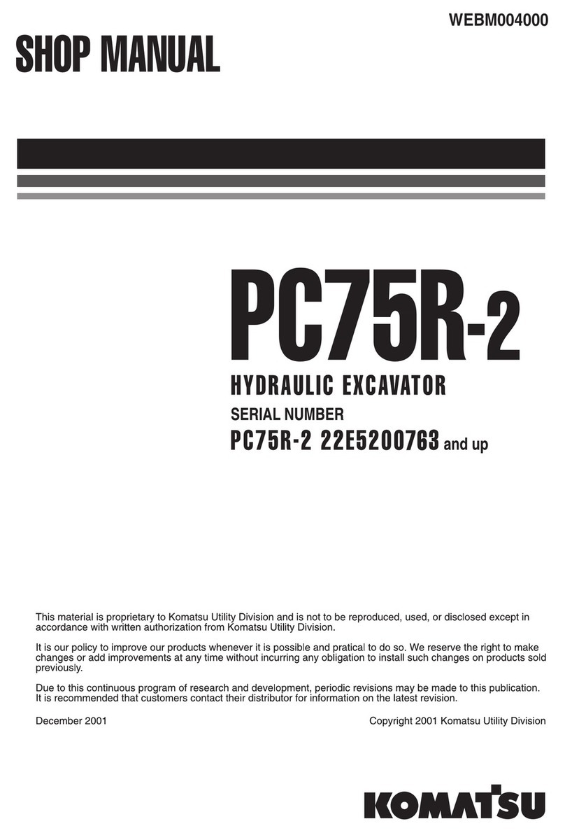 Komatsu PC75R-2 Install guide