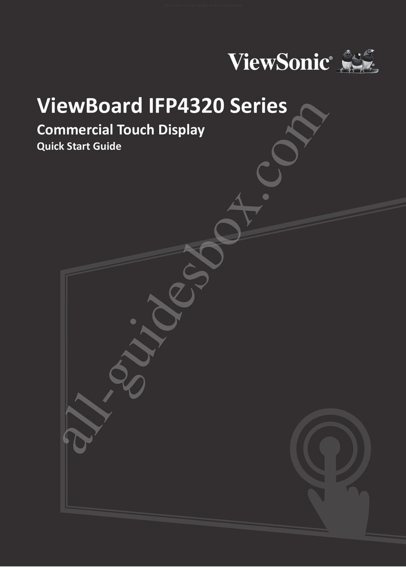 ViewSonic ViewBoard IFP4320 Series User manual