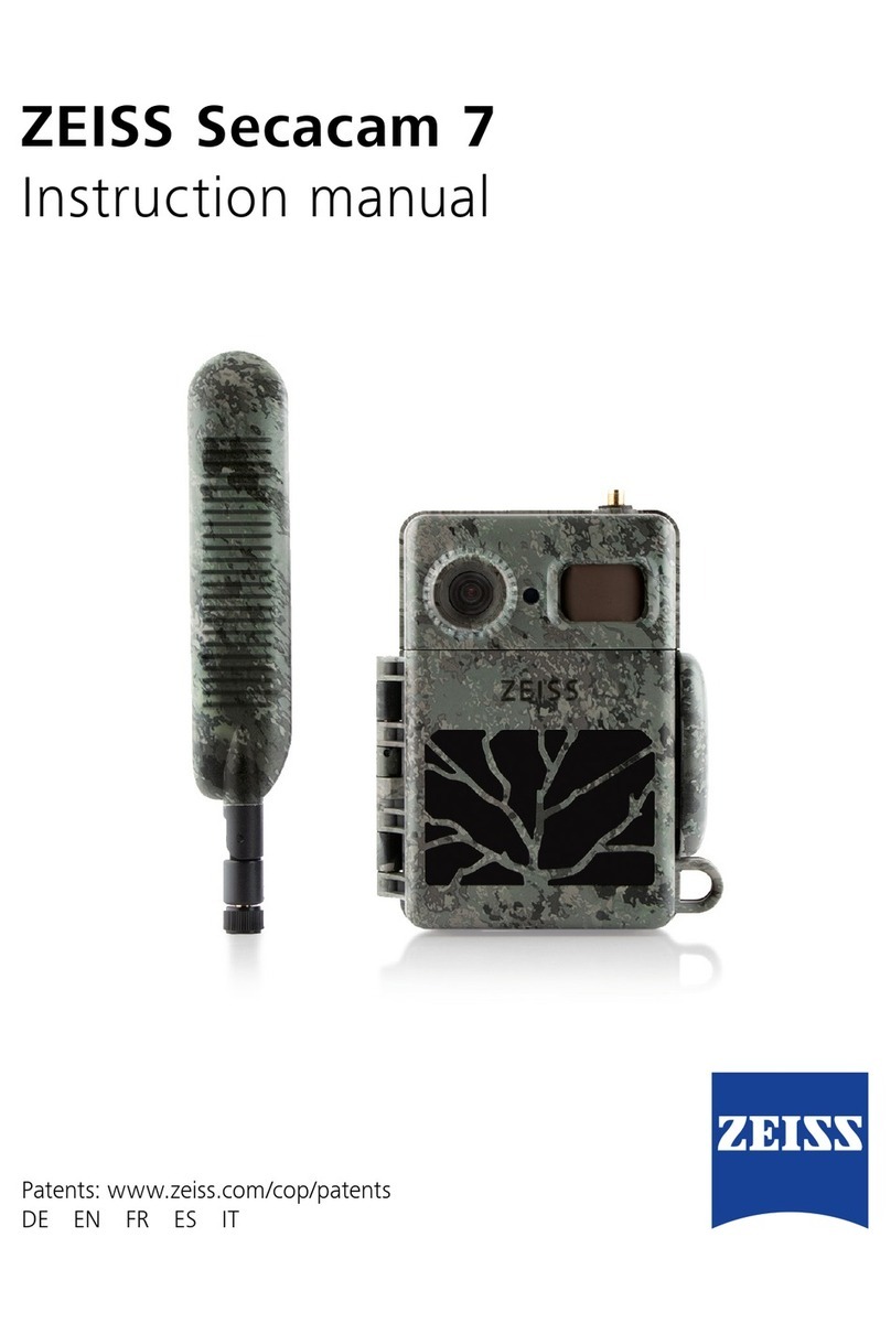 Zeiss Secacam 7 User manual
