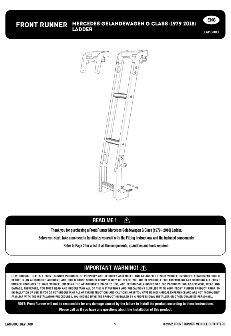 Front Runner LAMG003 manual