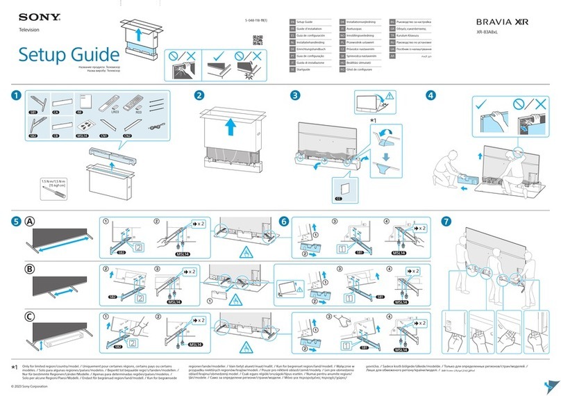 Sony XR-83A80L User manual Sony XR-83A80L User manual