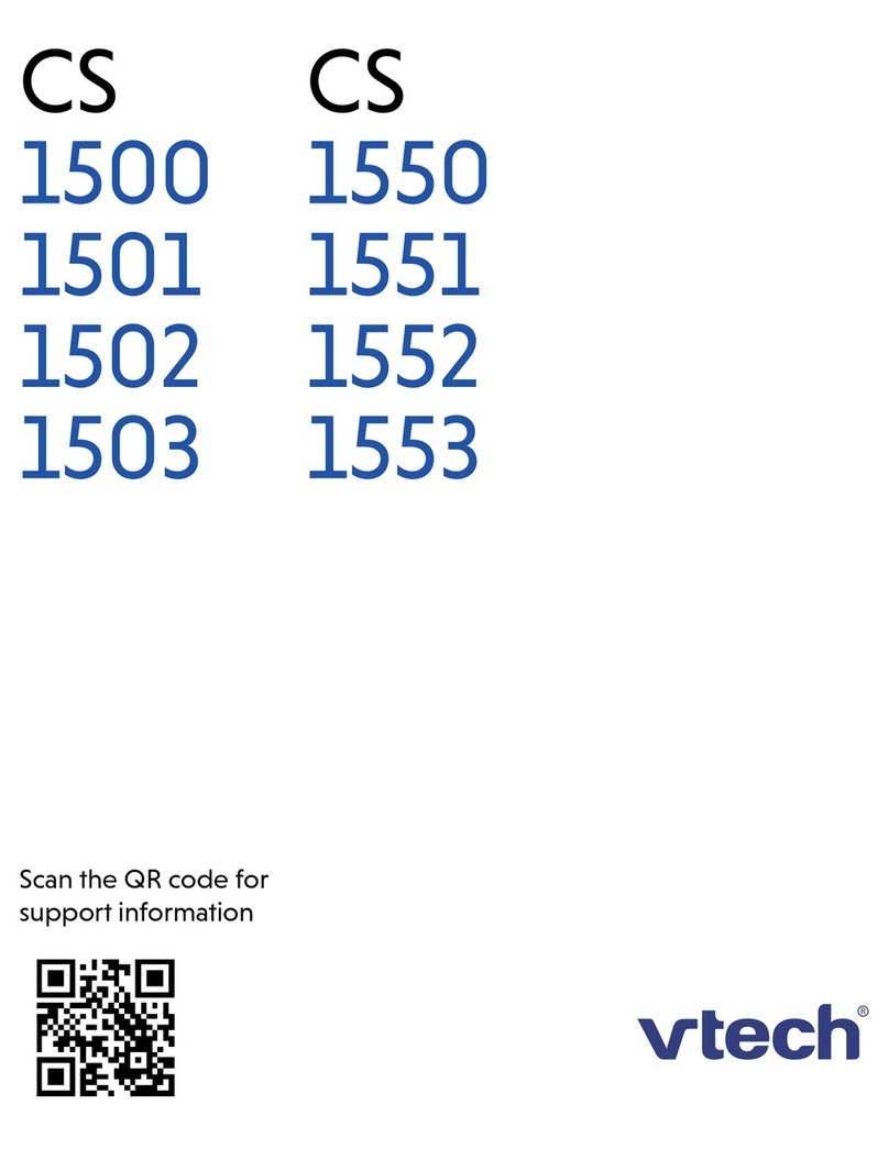 V-tech CS1550 User manual