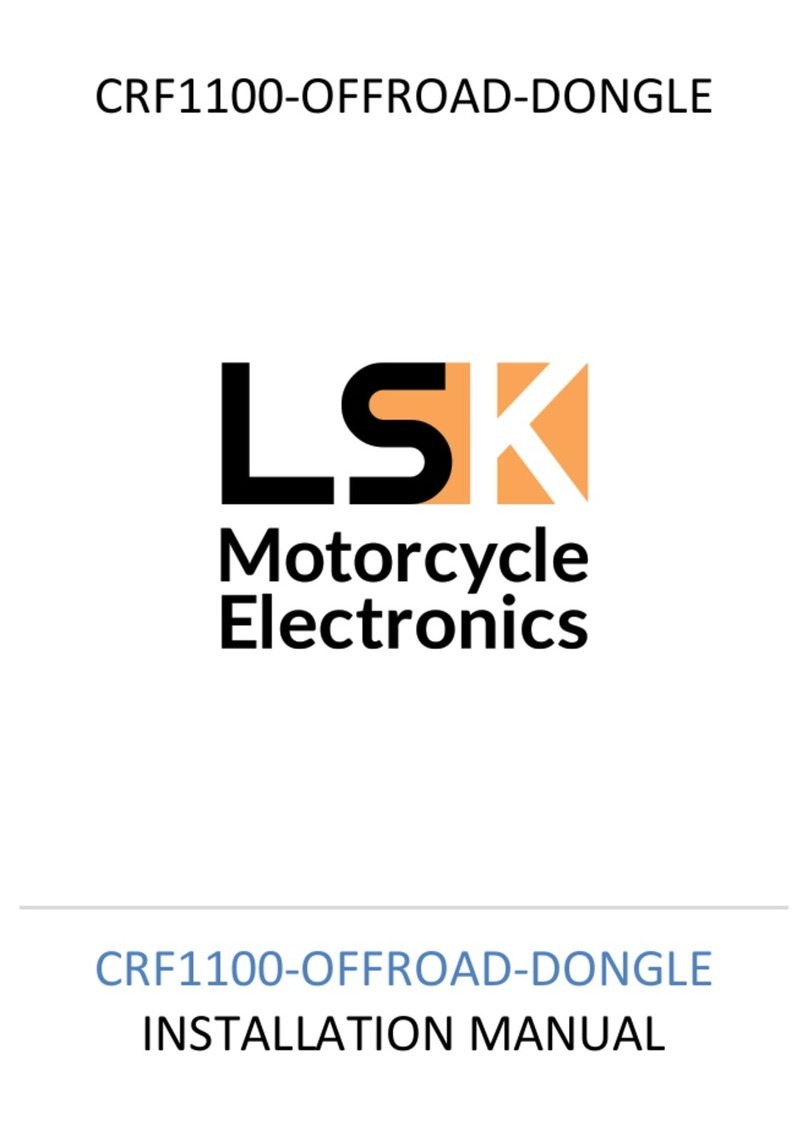 LSK CRF1100-OFFROAD-DONGLE installation manual
