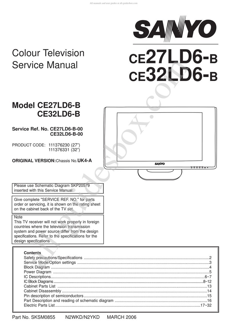 Sanyo CE27LD6-B User manual