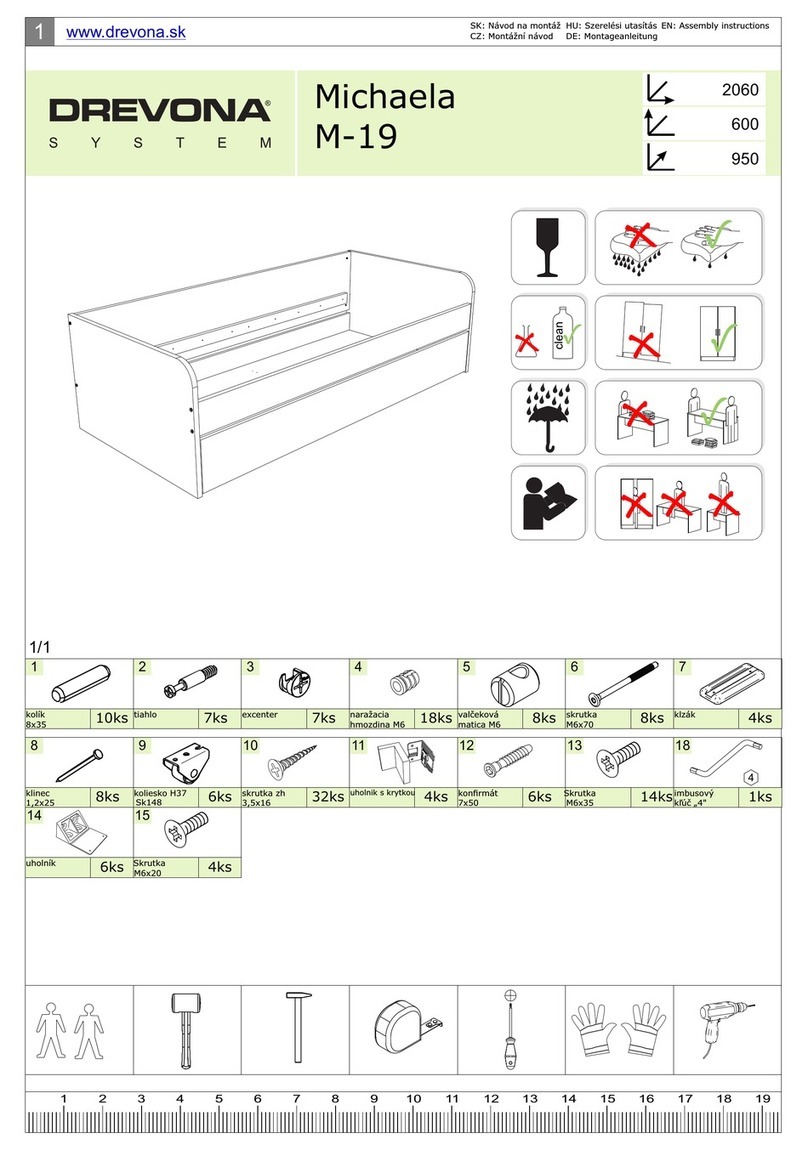 DREVONA Michaela M-19 User manual