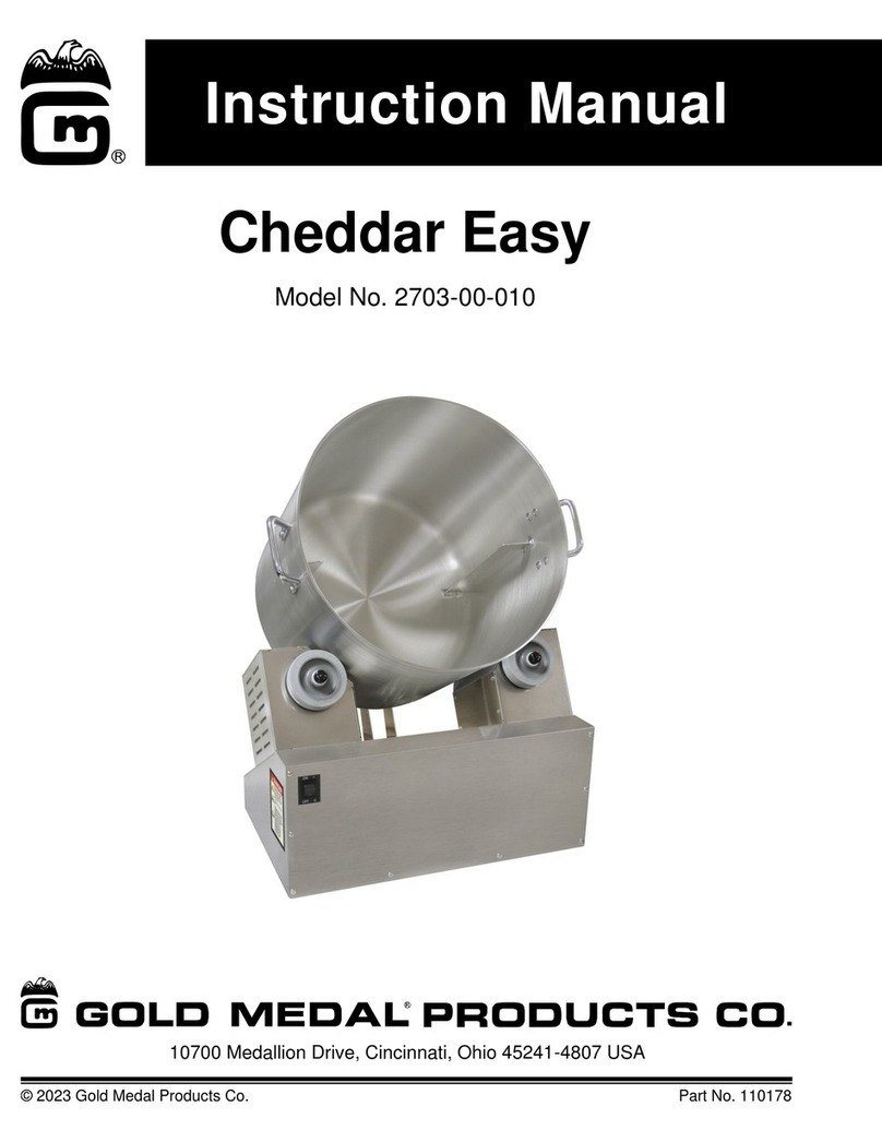 Goldmedal Cheddar Easy instruction manual