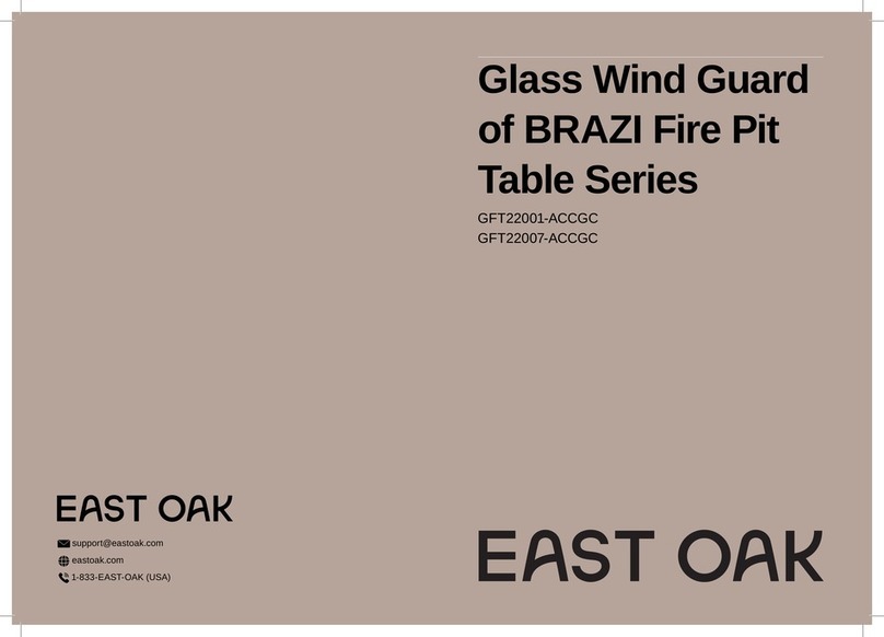 EAST OAK BRAZI GFT22001-ACCGC quick start guide EAST OAK BRAZI GFT22001-ACCGC quick start guide