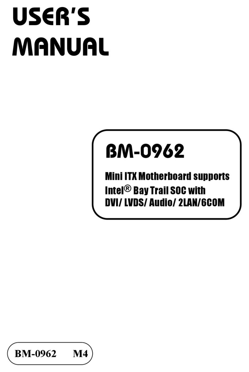 protech BM-0962 User manual
