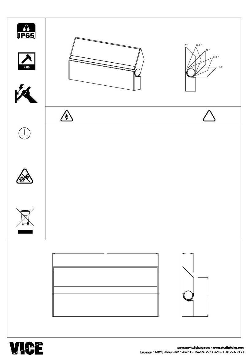 VICE ZINC RAY Product installation guide