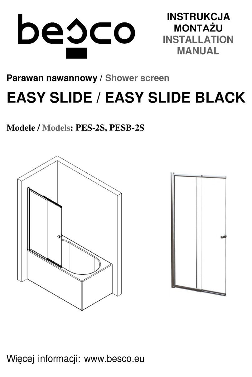 Besco EASY SLIDE Operator's manual Besco EASY SLIDE Operator's manual