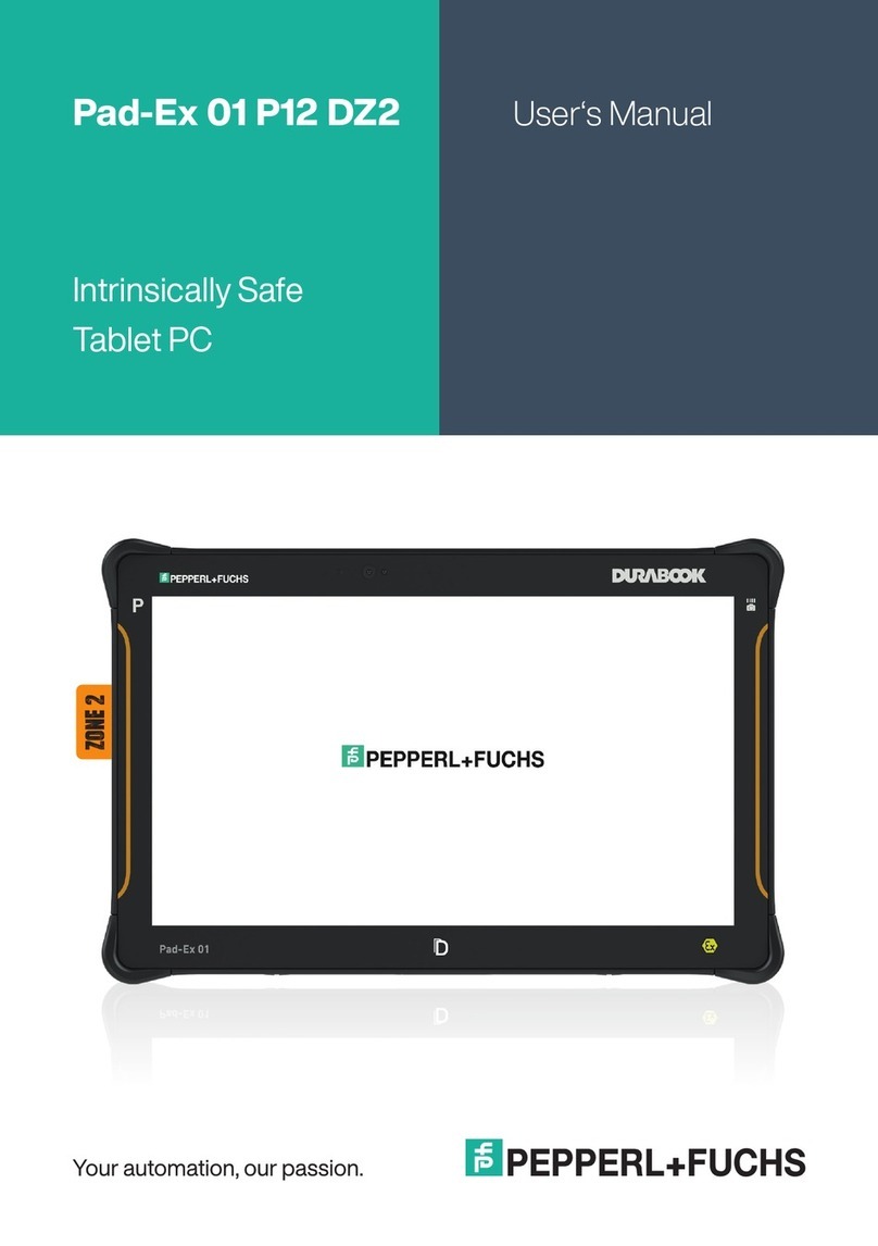 Pepperl+Fuchs Pad-Ex 01 P12 DZ2 user manual