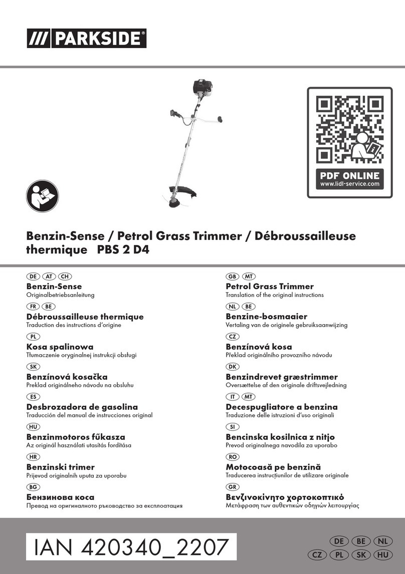 Parkside PBS 2 D4 Translation of the original instructions