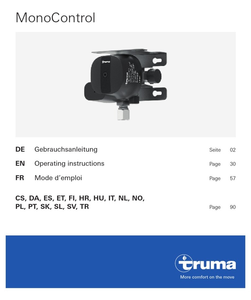 Truma MonoControl CE-0085CT0438 User manual