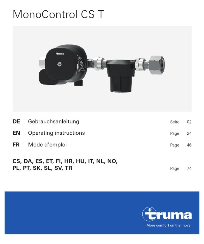 Truma MonoControl CS T User manual