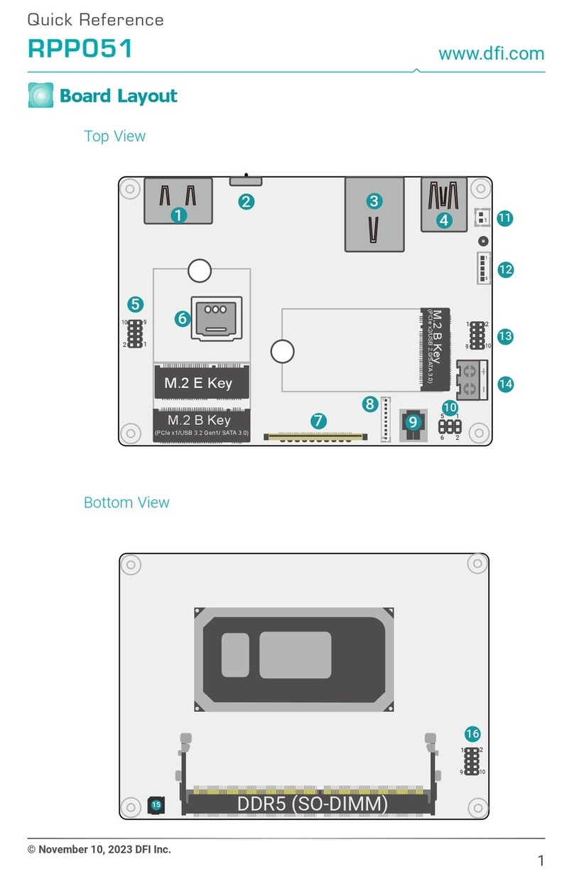 DFI RPP051 User manual