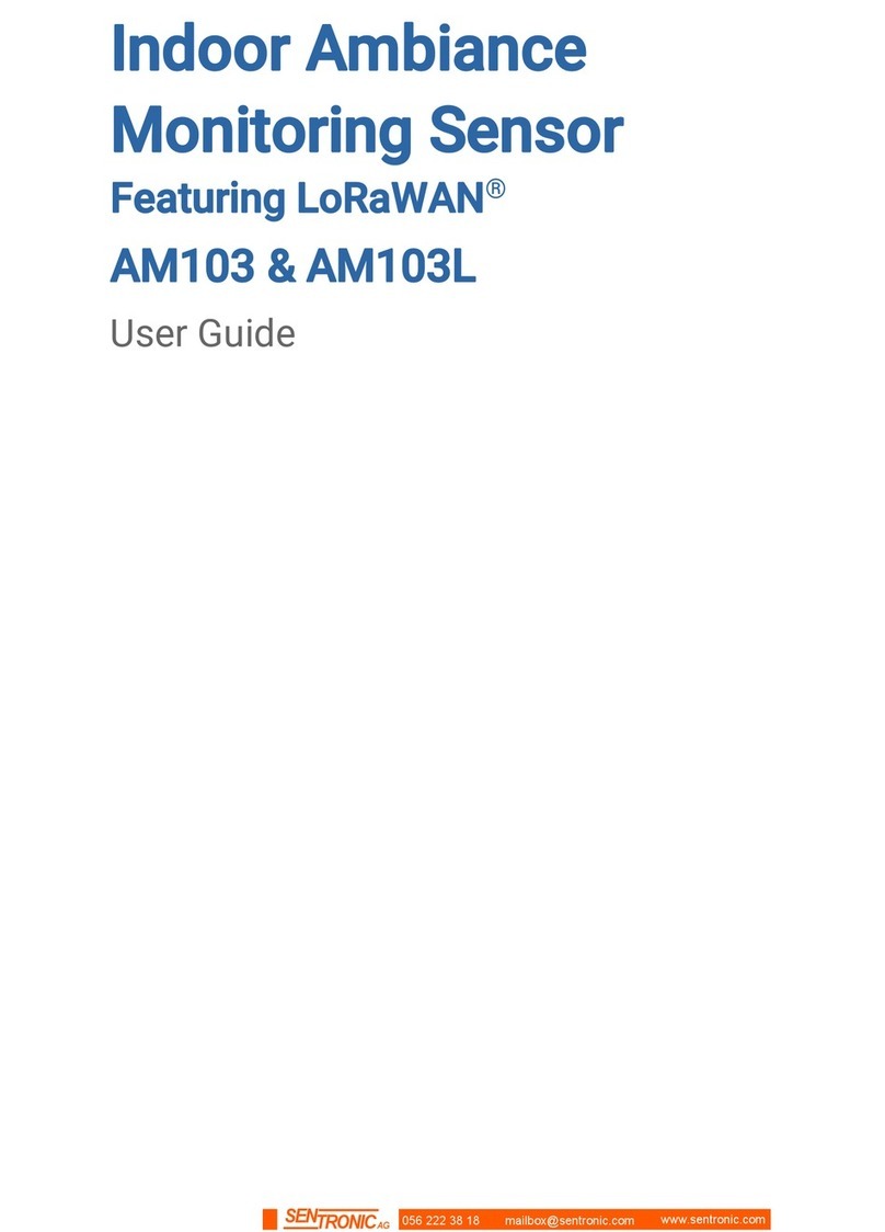 SENTRONIC AM103 user guide