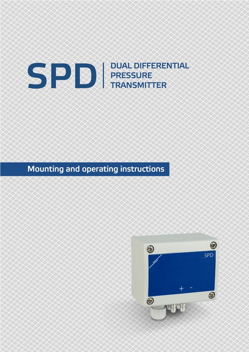 Sentera Controls SPD Service manual