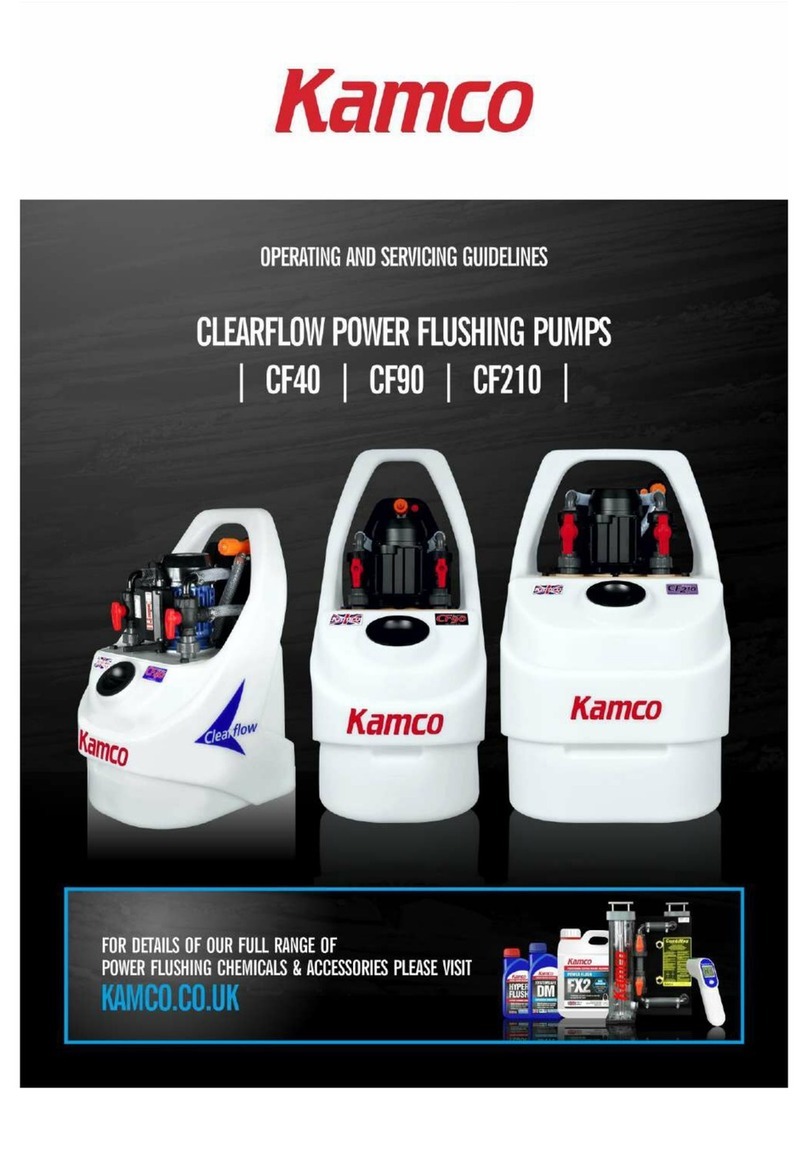 Kamco CF40 Evolution Operating and servicing manual