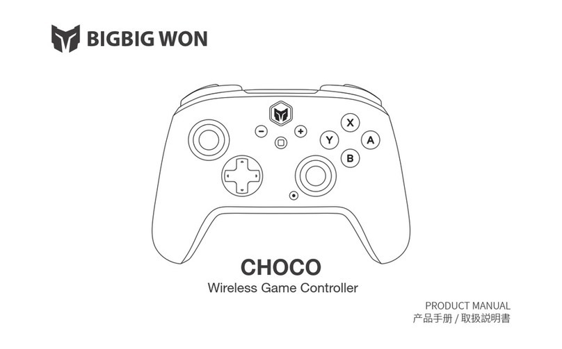 BIGBIG WON CHOCO product manual