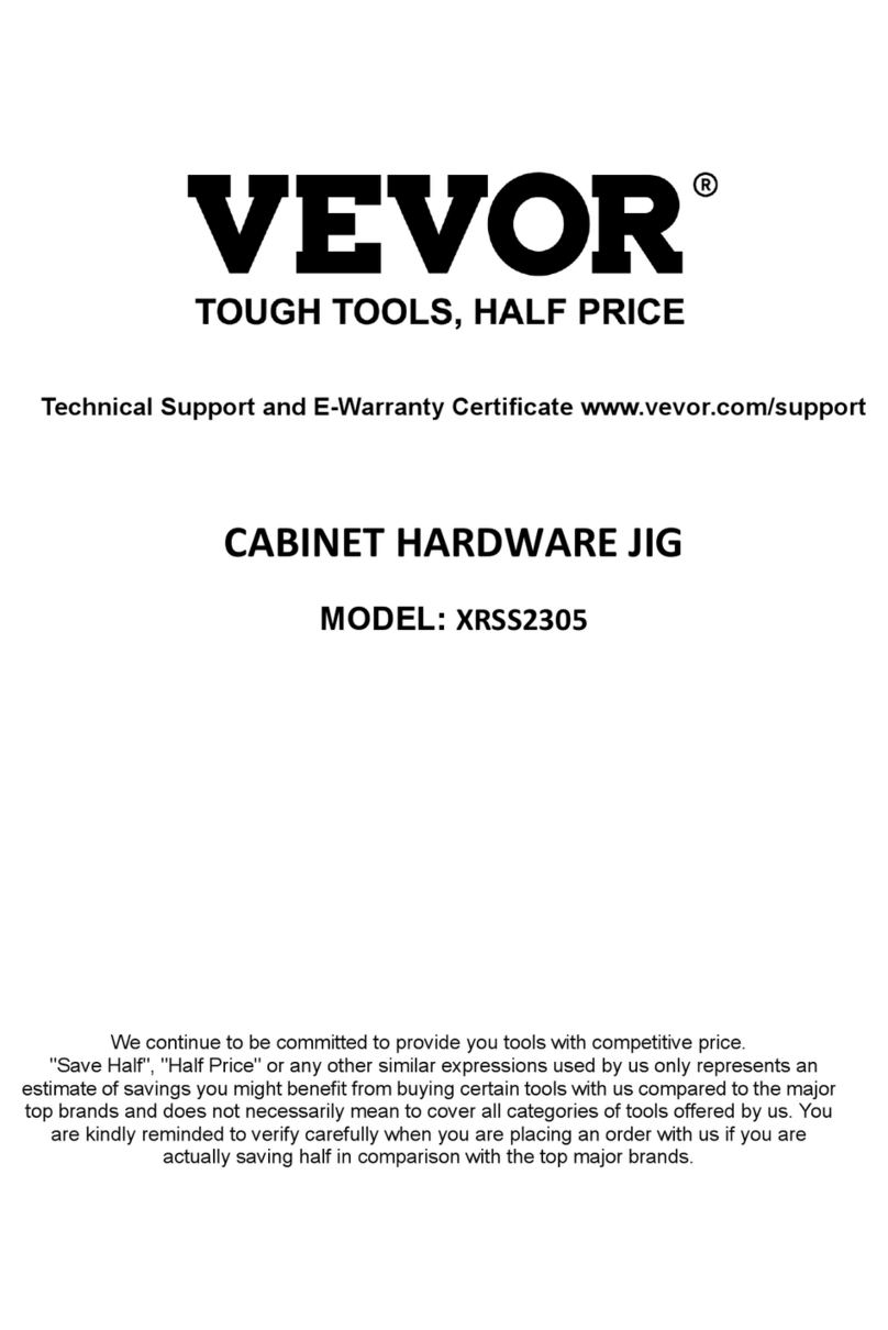 VEVOR XRSS2305 User manual