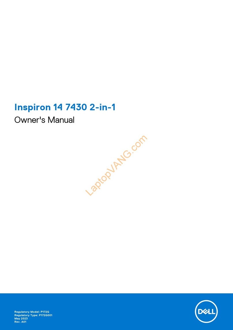 Dell Inspiron 14 7430 2-in-1 owner's manual