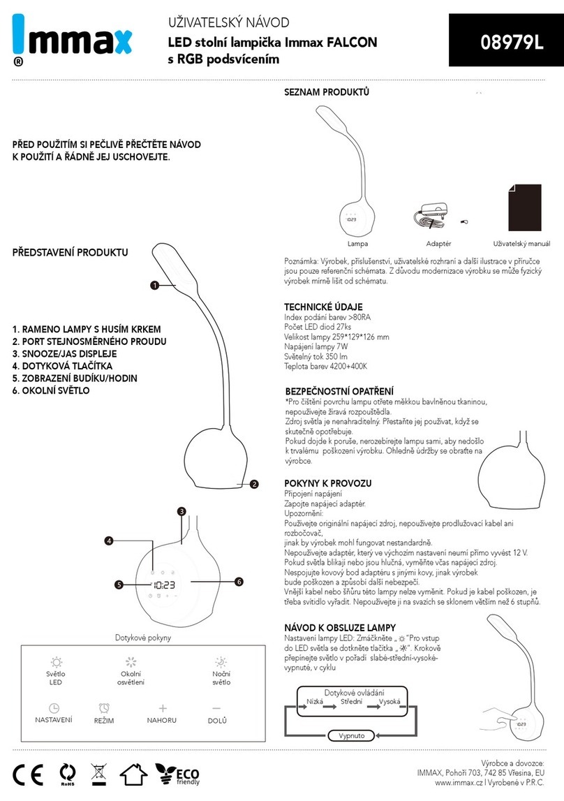 IMMAX FALCON LED User manual