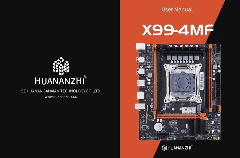 Huananzhi X99-4MF User manual