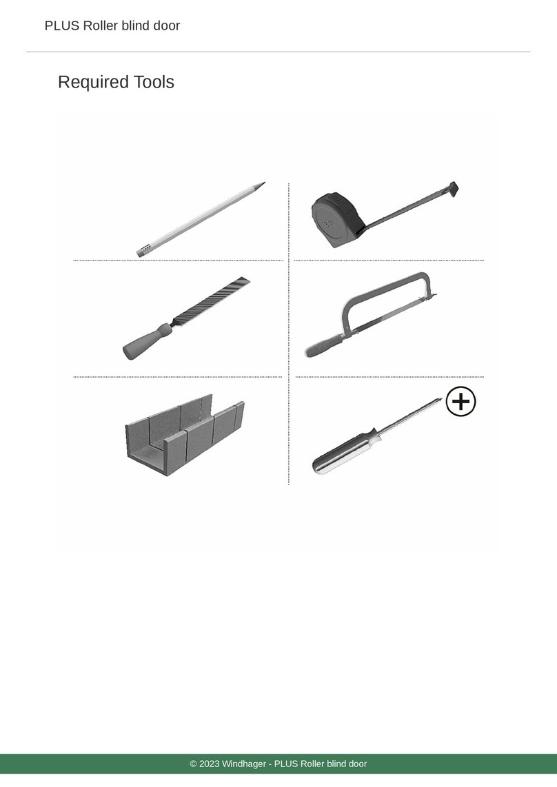 Windhager PLUS manual