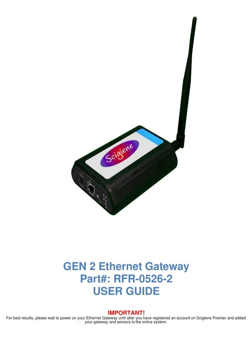 scigiene RFR-0526-2 User manual