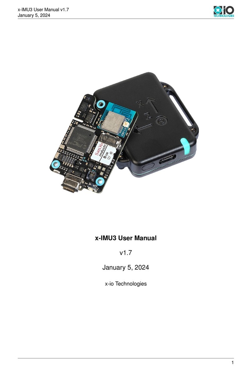 X-IO x-IMU3 user manual