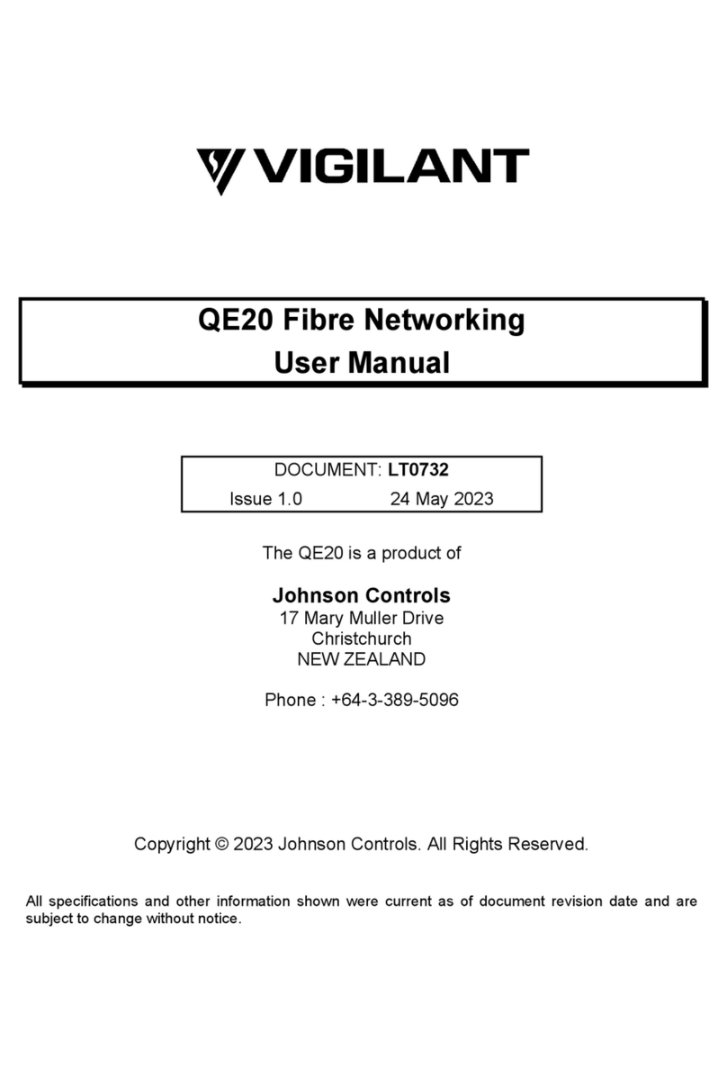 Vigilant QE20 user manual