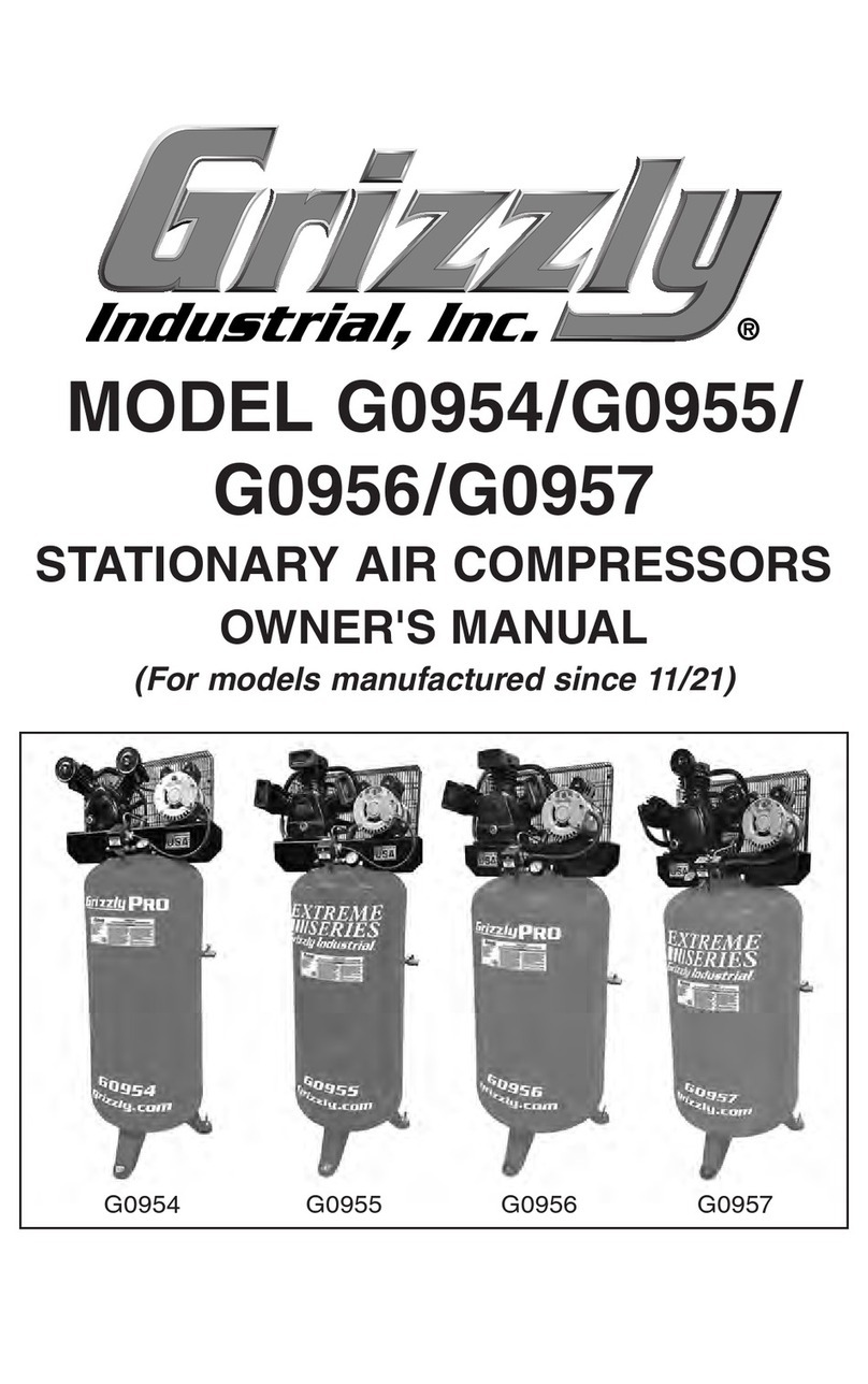 Grizzly G0954 User manual
