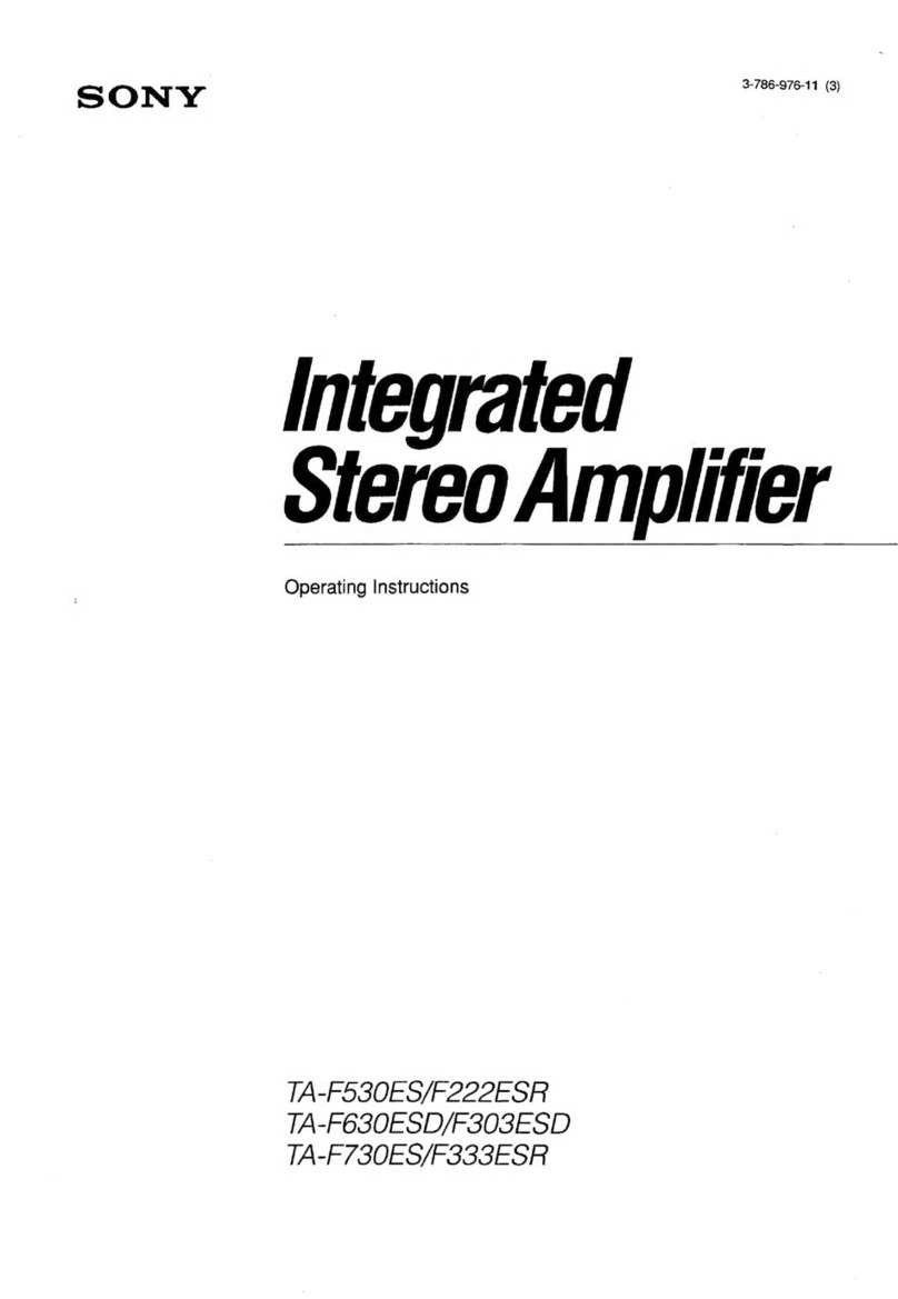 Sony TA-F530ES User manual