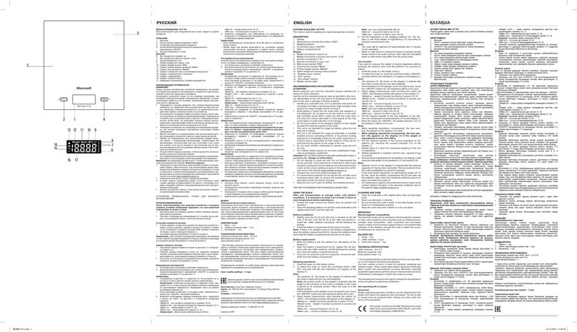 Maxwell MW-1477 PK Manual instruction