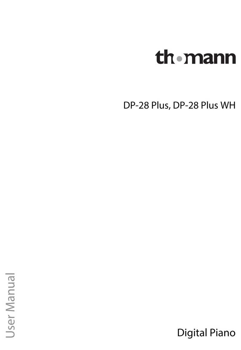 thomann DP-28 Plus User manual