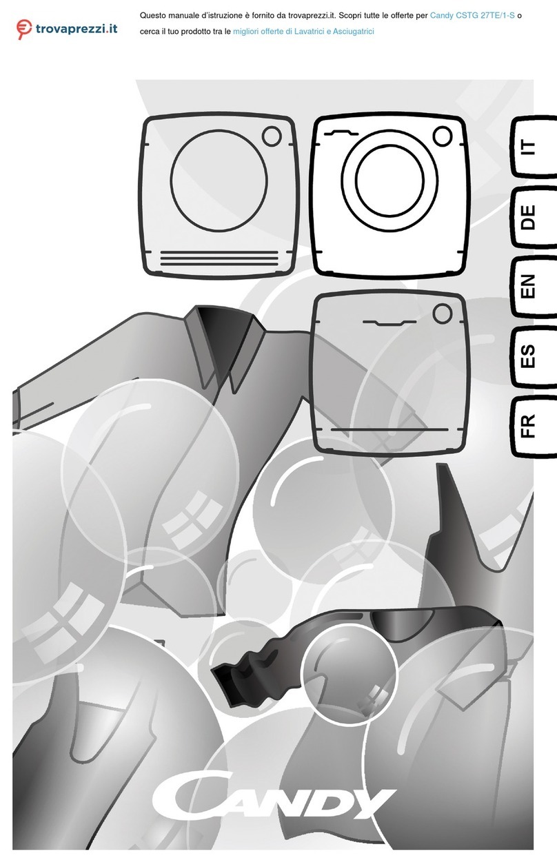 Candy CSTG 27TE/1-S User manual Candy CSTG 27TE/1-S User manual