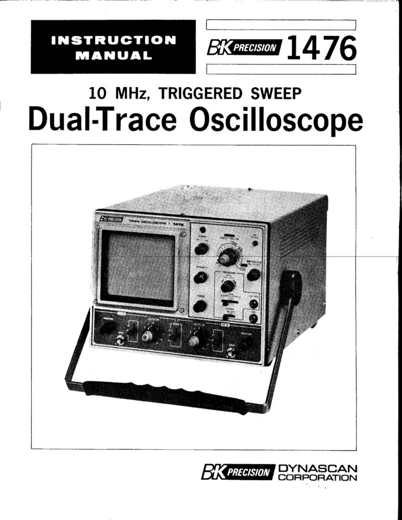 Dynascan Corporation B+K PRECISION 1476 instruction manual