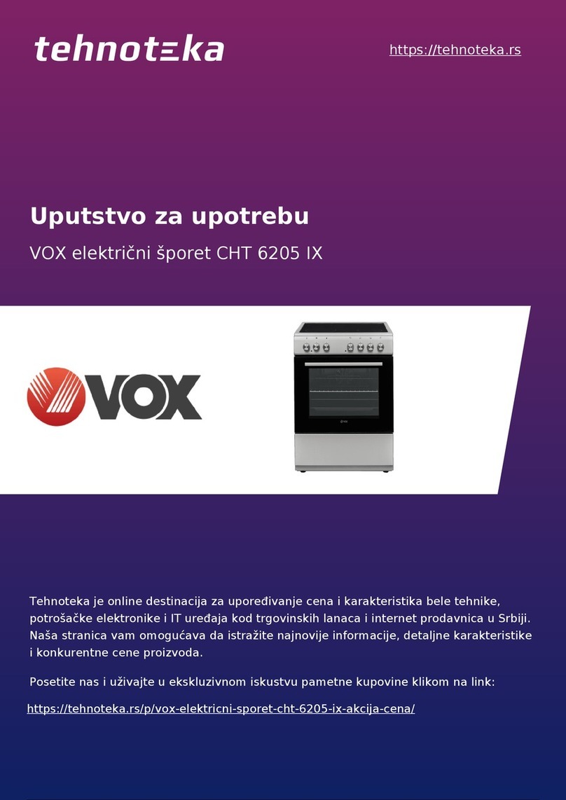 VOX electronics CHT6000W user manual