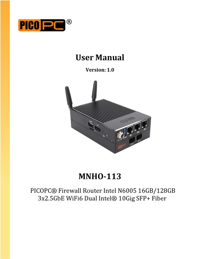 PICO PC MNHO-113 User manual