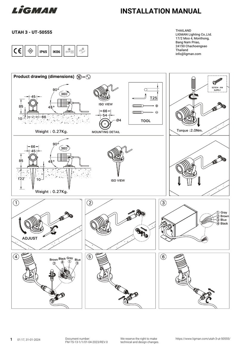 LIGMAN UTAH 3 User manual