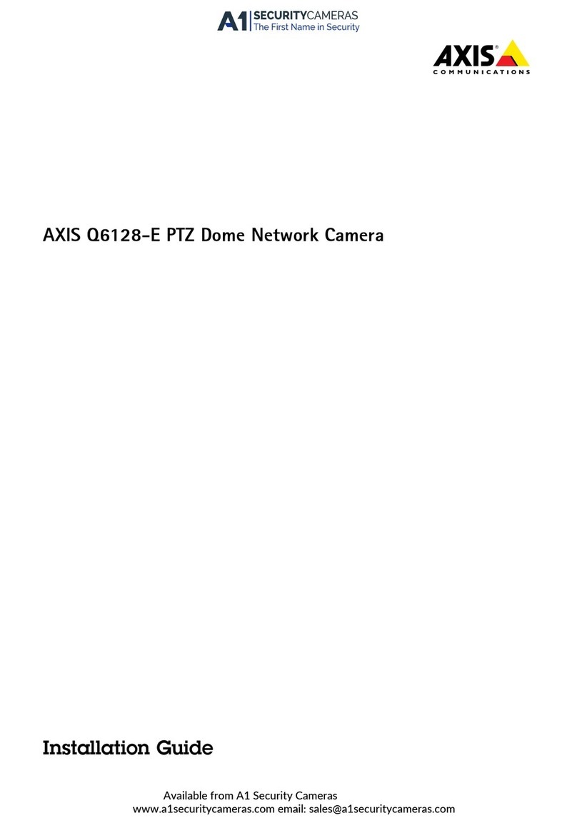 Axis Q6128-E User manual