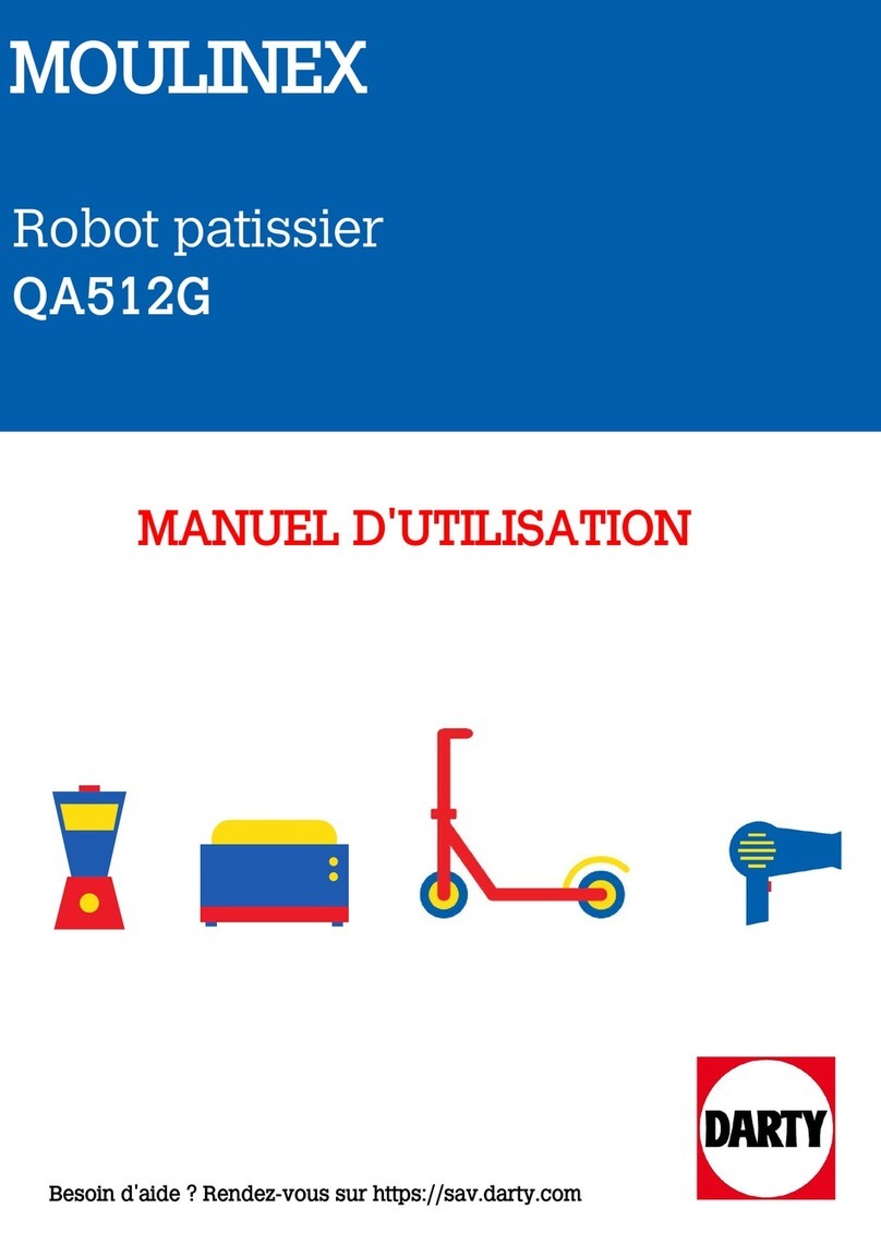 Moulinex QA512G manual