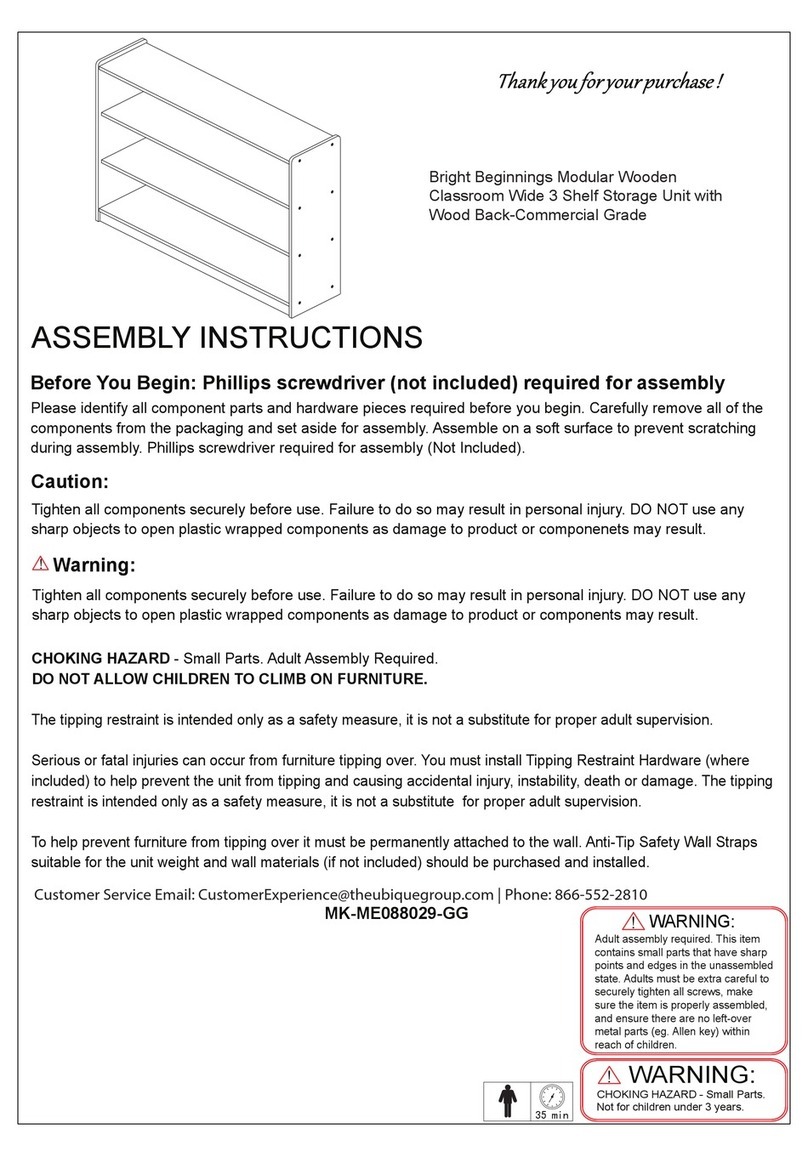 Ubique Bright Beginnings MK-ME088029-GG User manual