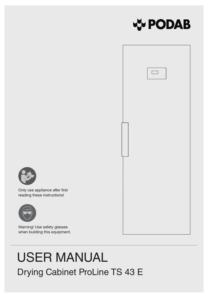 Podab ProLine TS 43 E User manual