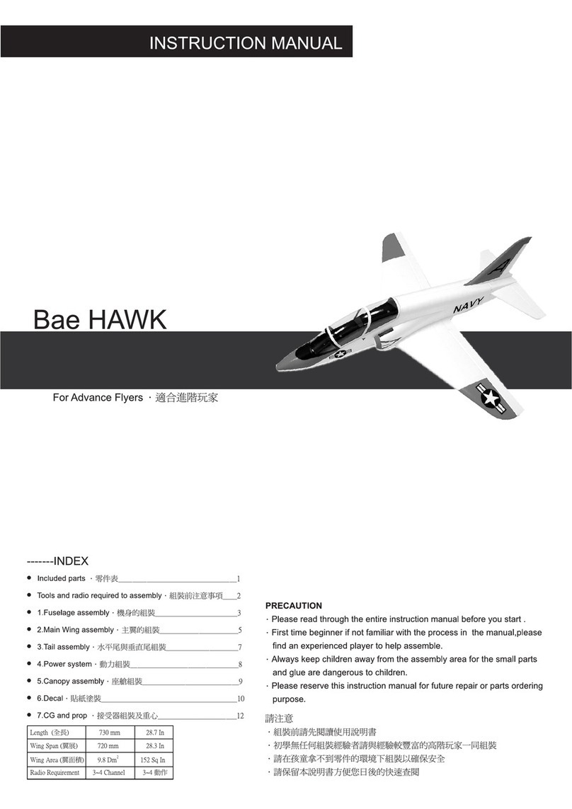 Ultrafly Bae HAWK User manual Ultrafly Bae HAWK User manual