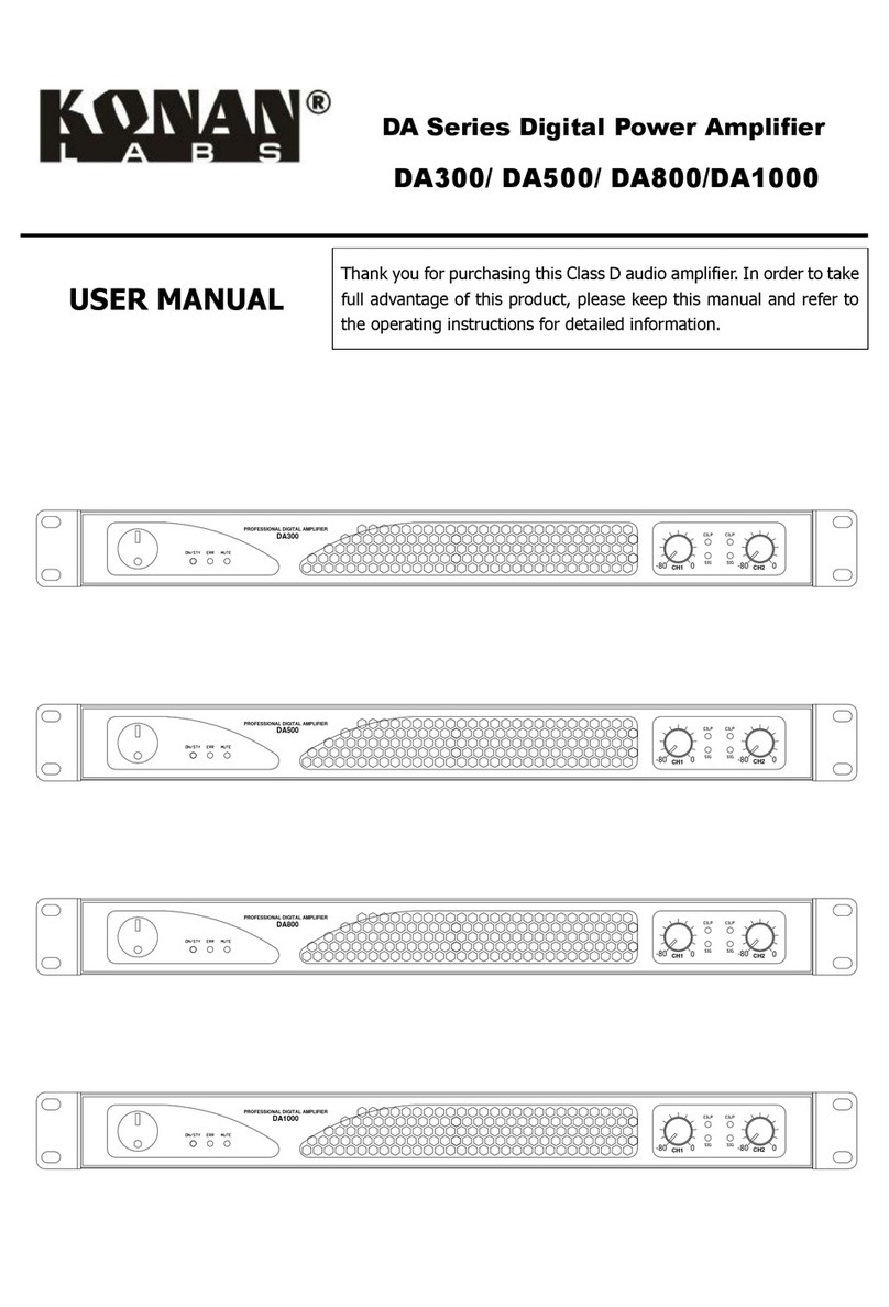 Konan Labs DA Series user manual