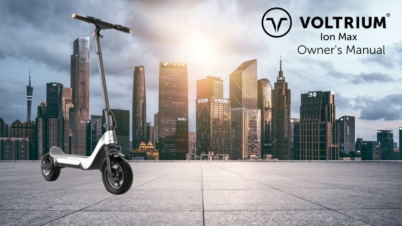 VOLTRIUM Ion owner's manual