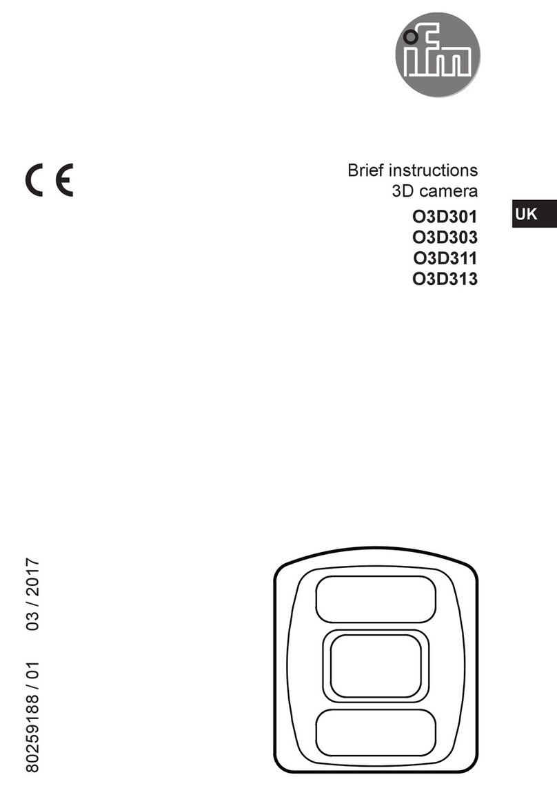 IFM O3D301 Reference guide